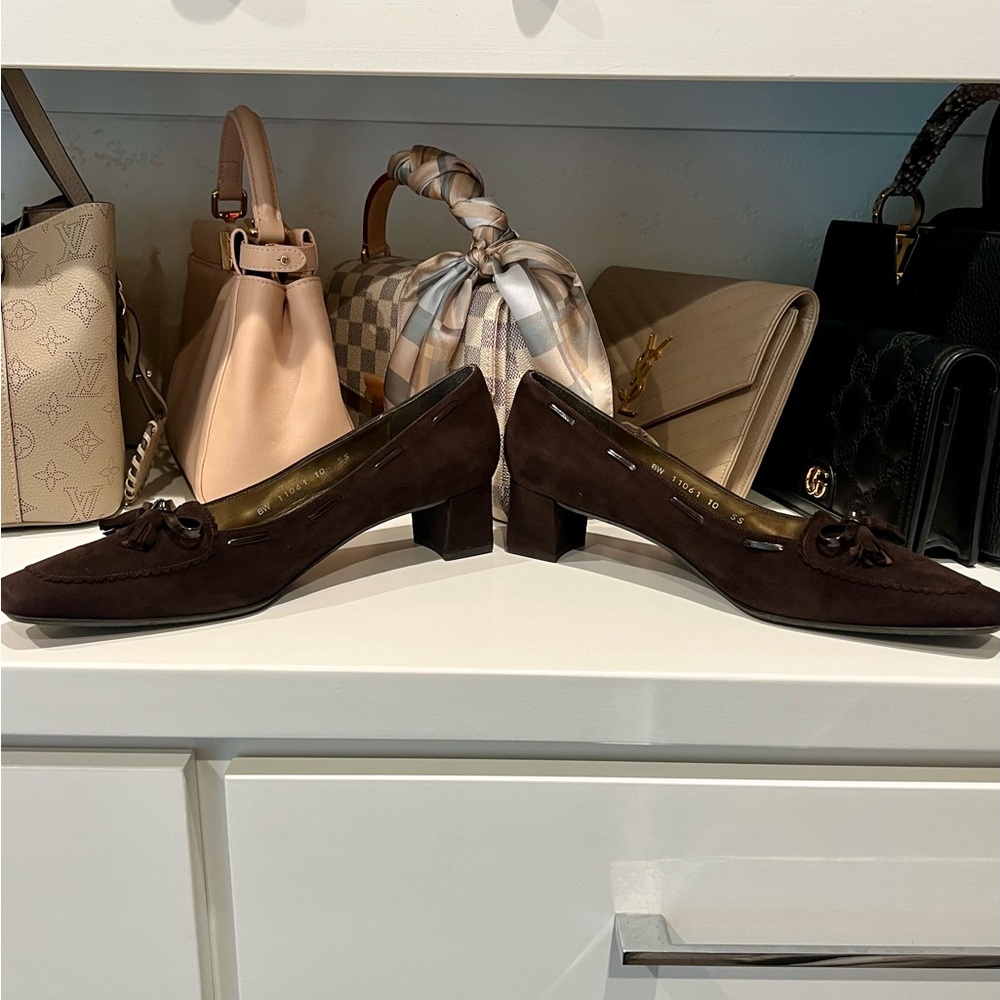 Stuart Weitzman Brown Suede